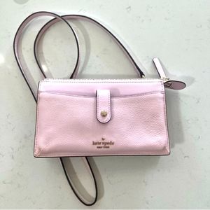 Kate Spade Pink Crossbody Purse. Like New.